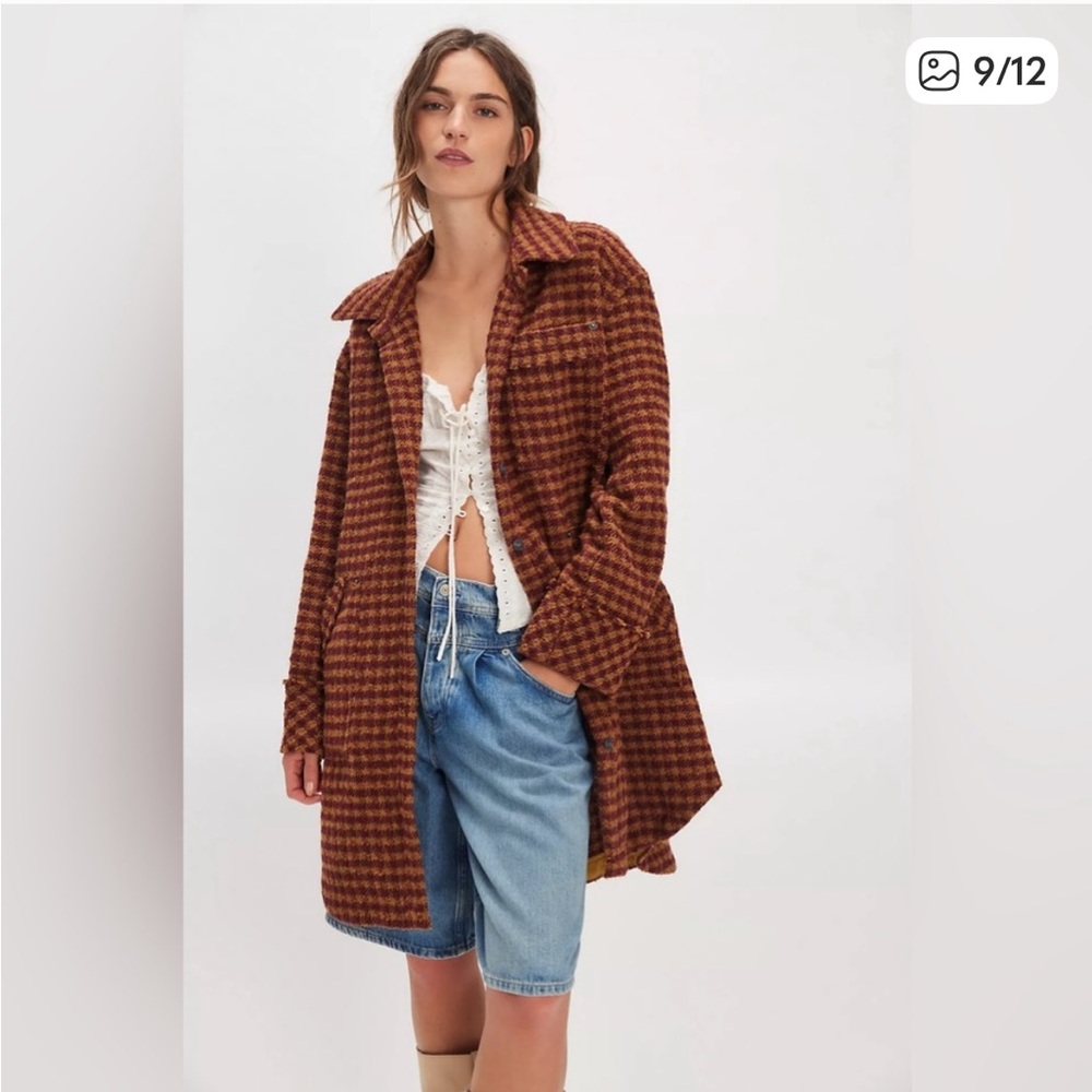 We The Free Get Around Houndstooth Jacket